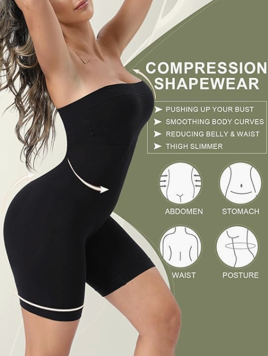 VitalVogue™ Bodysuit Full-Body Shaper