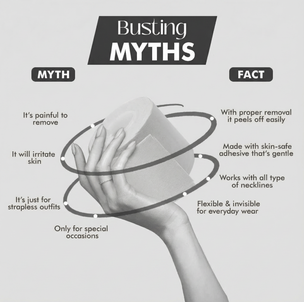 VitalVogue Breast Lift Tape - Invisible Support