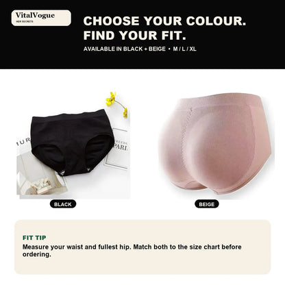 VitalVogue Padded Butt Lifter Panty