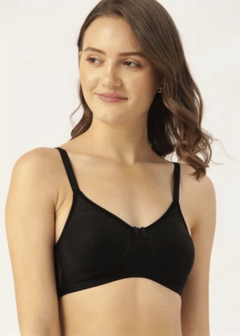 VitalVogue Breathable Cotton Non-Padded Non-Wired Bra (pack of 2)