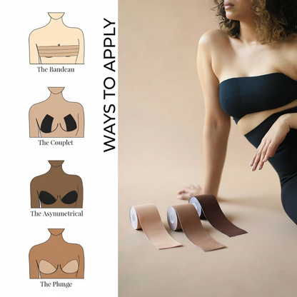 VitalVogue Breast Lift Tape - Invisible Support