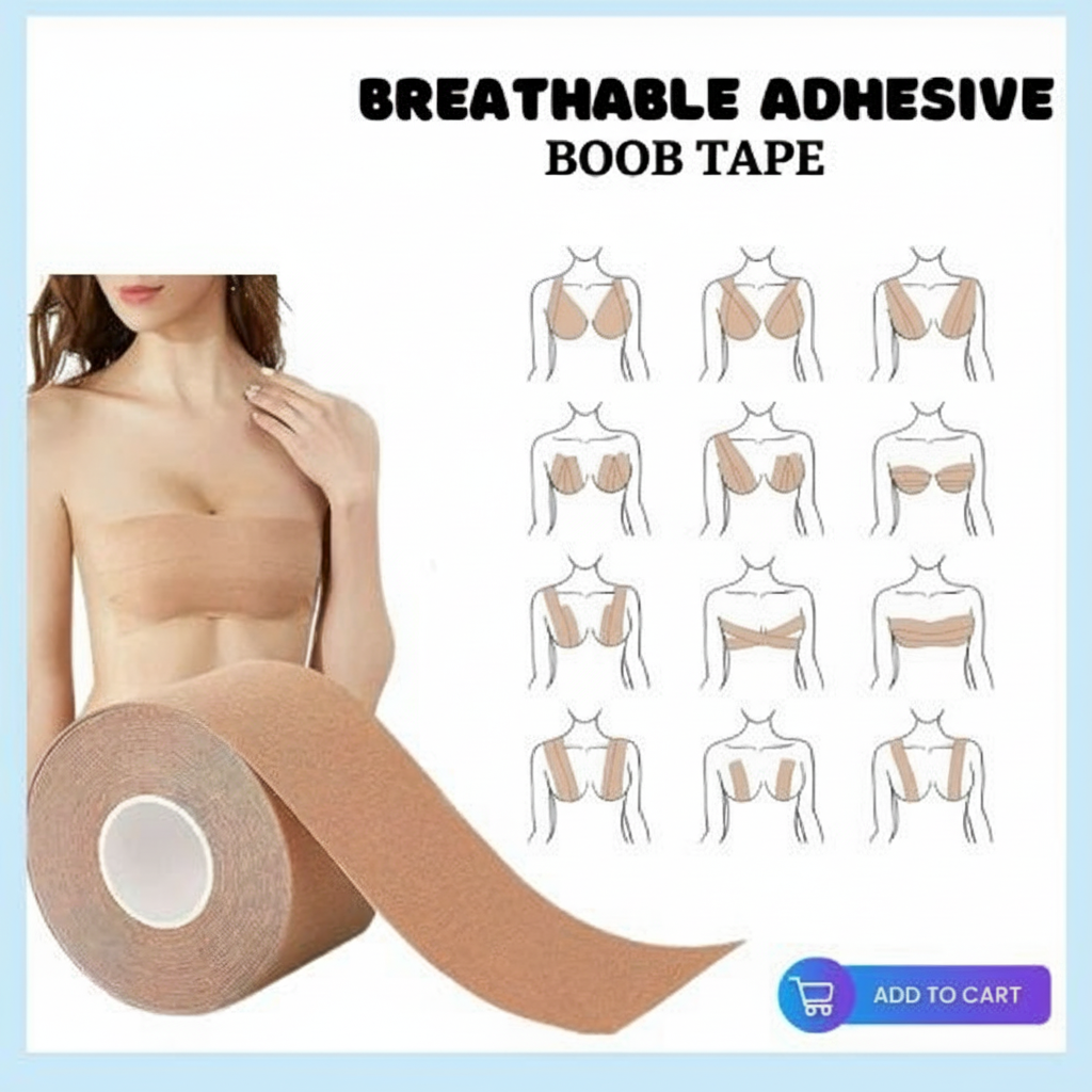 VitalVogue Breast Lift Tape - Invisible Support
